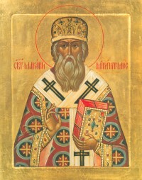 Икона Икона Святителя «Макарiя митрополита всея Росiи»